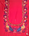 Peacock embroidery