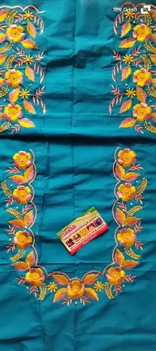 Flower embroidery